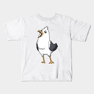 Kawaii Albatross Kids T-Shirt